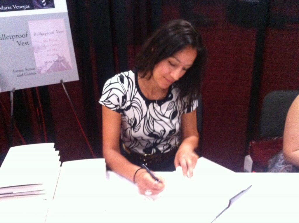 Maria Signing Books